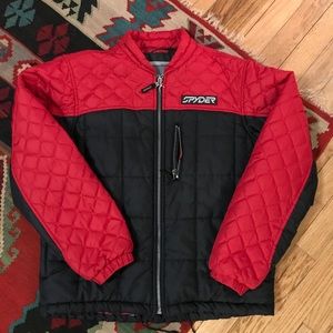 Spyder quilted puffer jacket